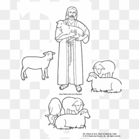 Mormon Share } Ctr A Lesson 23 The Good Shepherd - Lesson 23 Jesus Christ Is The Good Shepherd, HD Png Download - shepherd png