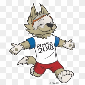 Clip Art Mascote Copa Da Russia - 2018 Fifa World Cup Zabivaka, HD Png Download - russia 2018 png