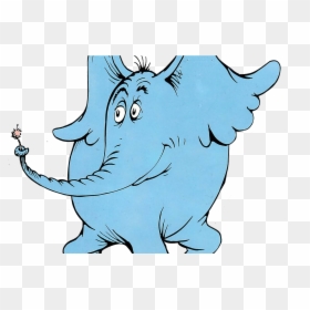 Transparent Dr Seuss Clipart - Transparent Horton The Elephant, HD Png Download - dr seuss fish png