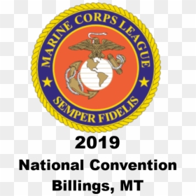 Marine Corps League National Convention - Marine Corps, HD Png Download - marine corps emblem png