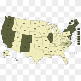 States In Green Have Laws On The Books Banning Conversion - Conversion Therapy Legal, HD Png Download - lds temple png