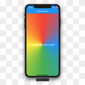 Application - Flutter Scaffold With Gradient, HD Png Download - cool effect png