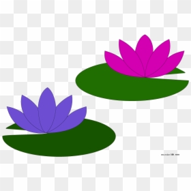 Go Back Gallery For Lily Pad Flower Clipart - Lily Pad Flower Clipart, HD Png Download - lilypad png