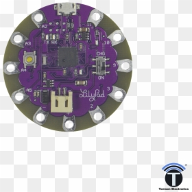 Arduino Lilypad Atmega 32u4 - New Style Watch Girl, HD Png Download - lilypad png