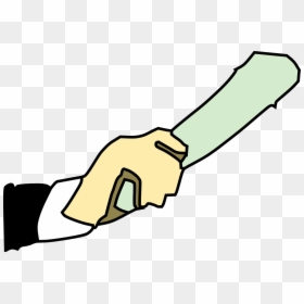 Hand Holding Newspaper Cartoon, HD Png Download - hand holding something png