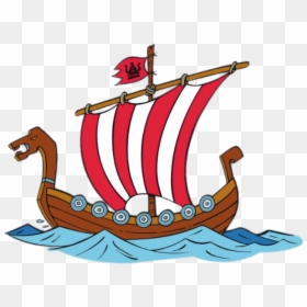 Vic The Viking Drakar Ship - Wikingerschiff Wickie, HD Png Download - viking ship png