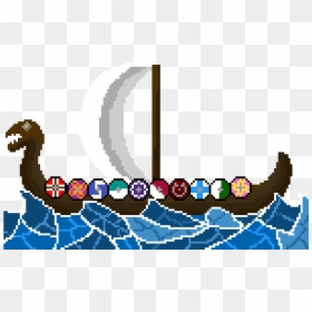 Illustration, HD Png Download - viking ship png