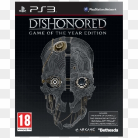 Dishonored Game Of The Year Edition Ps3, HD Png Download - dishonored png