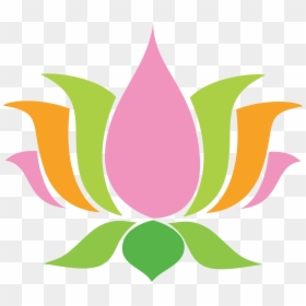 Lotus Clipart Symmetrical Flower - Indian Lotus Designs Symmetry, HD Png Download - lotus flower graphic png