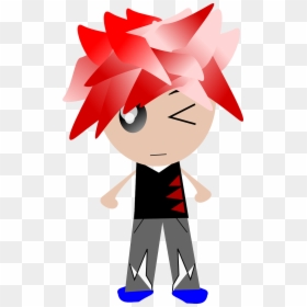 Niño De Rojo Png, Transparent Png - boy hair png