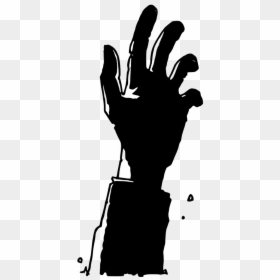 Zombie Hand Png Image Background - Zombie Hand Vector Png, Transparent Png - hand .png