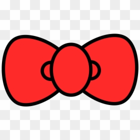 Bowtie - Red Bow Tie Drawing, HD Png Download - bow tie clipart png