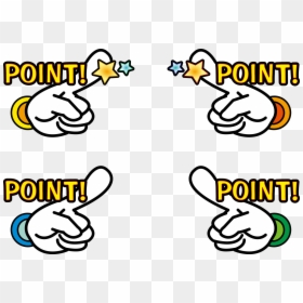 Line Clipart Index Finger Hand Png Transparent Png, Png Download - hand .png