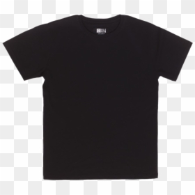 Unisex Plain Black Shirt, HD Png Download - tshirt outline png