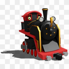 The Railways Of Crotoonia Wiki - Locomotive, HD Png Download - old train png