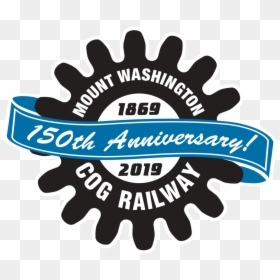 150th Anniversary Logo High Res - Carinii, HD Png Download - old train png