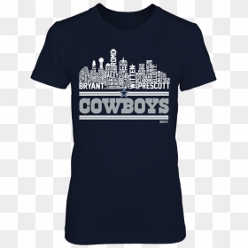 Dallas Cowboys, HD Png Download - tshirt outline png