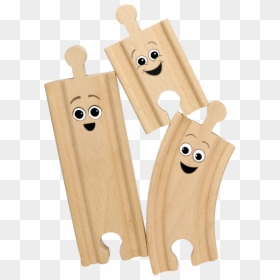 Wooden Train Track Cartoon, HD Png Download - old train png