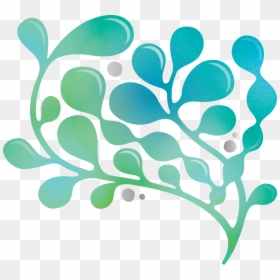 Seaweed Clipart Teal - Seaweed Clipart, HD Png Download - seaweed clipart png