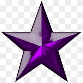 Green Star Transparent Png, Png Download - purple stars png
