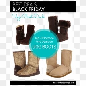 Black Friday Uggs, HD Png Download - uggs png