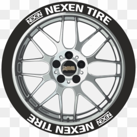 Nexen Tire White Set - Falken Azenis Tire Stickers, HD Png Download - tires png transparent
