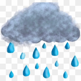 #raincloud #water #drops - Rock, HD Png Download - raincloud png