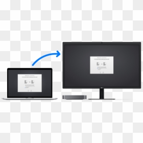 A Macbook Displaying The Migration Assistant Screen, - Apple Mac Mini, HD Png Download - mac monitor png
