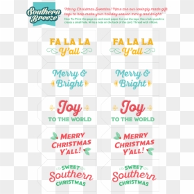 Christmas Gift Tag Png - Free Printable Holiday Tags, Transparent Png - joy to the world png