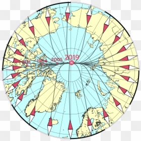 Magnetic North On The Move - Движение Магнитного Полюса Земли, HD Png Download - tug of war png