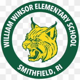 Transparent Elementary School Building Clipart - William Winsor School Logo, HD Png Download - jumping tiger png