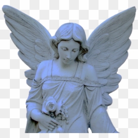 Angel Transparent Aesthetic - Aesthetic Blue Angel Png, Png Download - angel png transparent