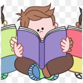 Student Reading Clipart Reading Clip Art For Teachers - Literacy Clipart, HD Png Download - kids reading png