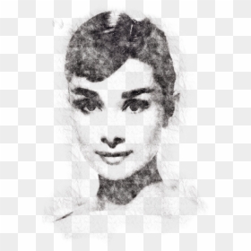 Sketch, HD Png Download - audrey hepburn png