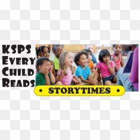Preschool Child, HD Png Download - kids reading png
