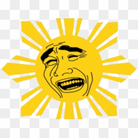 Yao Ming Face Clipart - Philippine Flag Sun Clipart, HD Png Download - yao ming meme png