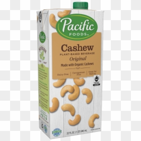 Pacific Foods Almond Milk, HD Png Download - cashews png