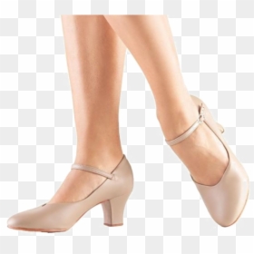 Character Shoes Png Transparent Hd Photo - So Danca Beige Character Shoes, Png Download - dance shoes png
