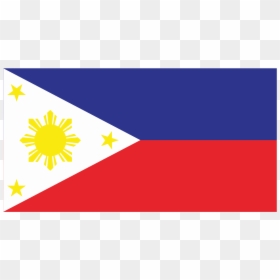 Philippines Flag Logo Vector - Philippines Flag, HD Png Download - flag vector png