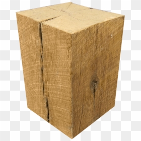 Wood Block Rough, HD Png Download - wood beam png