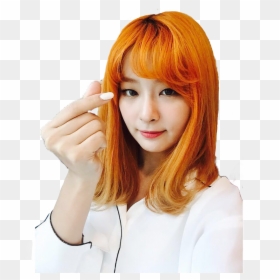 Transparent Red Velvet Irene Png - Seulgi Red Velvet Orange Hair, Png Download - red velvet irene png