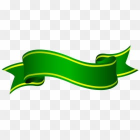 Ribbon Vector Png Download - Vector Green Ribbon Png, Transparent Png - green christmas ribbon png