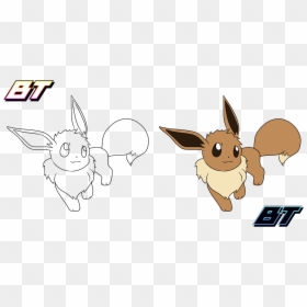 By Bt - - Eevee Trace, HD Png Download - evee png