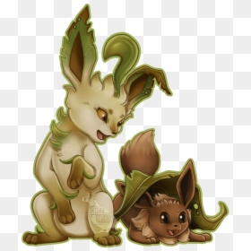 Leafeon Eevee, HD Png Download - evee png