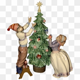 Christmas Tree Figurine - Christmas Day, HD Png Download - christmas tree transparent png