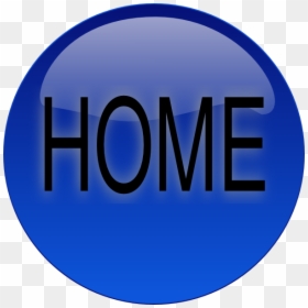 Home Svg Clip Arts - Circle, HD Png Download - home clipart png