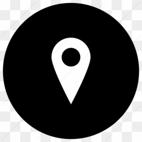 Location Icon White Transparent - Twitter Circle Icon Png, Png Download - play pause button png