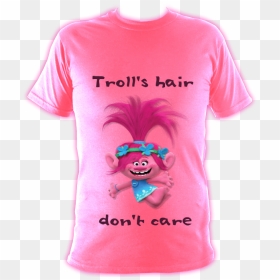 T-shirt, HD Png Download - troll hair png