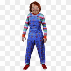 Deluxe Good Guy Chucky Adult Costume - Child's Play 2 Chucky Costume, HD Png Download - chucky doll png