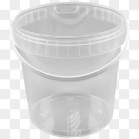 Container, Pp, 1180ml, Ø133mm, With Bracket, With Lid, - Flowerpot, HD Png Download - bracket shape png
